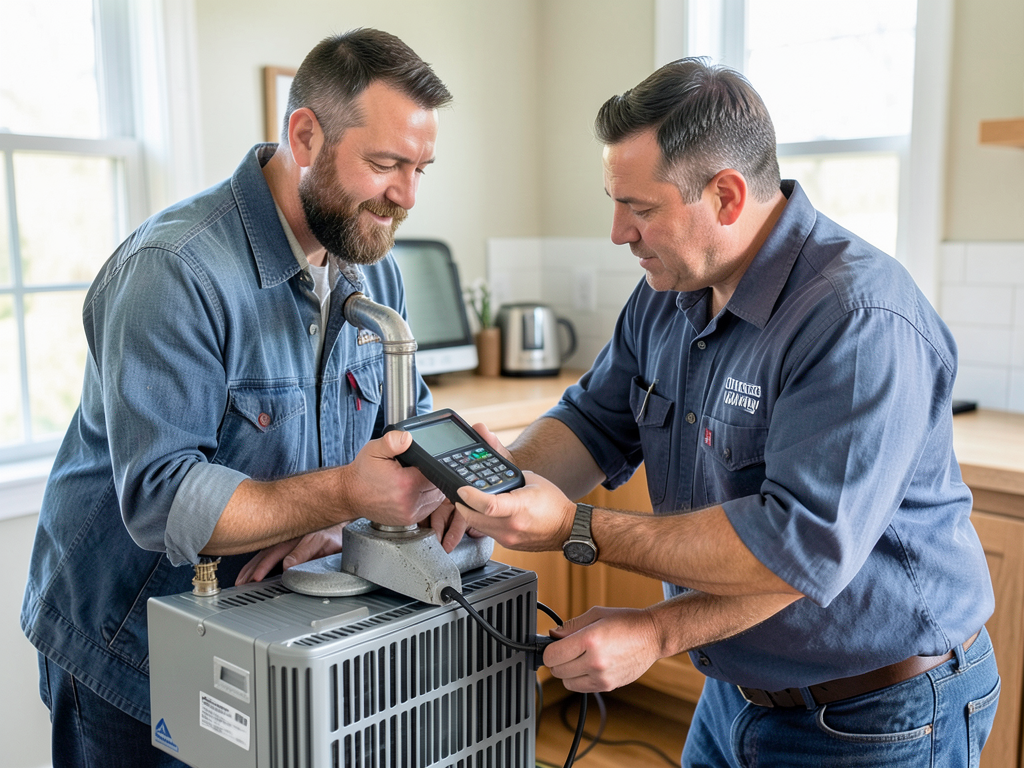 That weird burning smell when you turn your collie